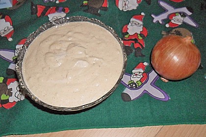 Fonduesauce mit Zwiebeln