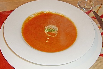Paprika -Tomaten- Suppe