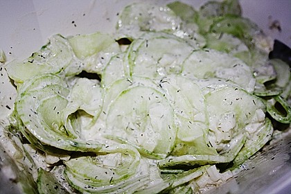 Gurkensalat 4