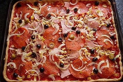 Pizzateig luftig und locker