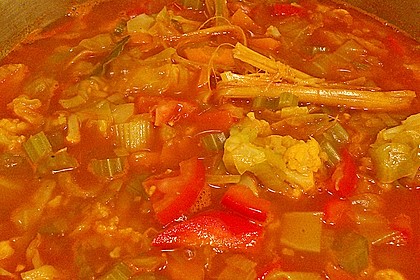 Asiatische Kohlsuppe 5