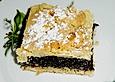 Schlesischer Mohn - Streusel - Hefeteig - Kuchen