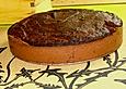 Schoko - Kuchen mit Nutella - Sahne - F&uuml;llung