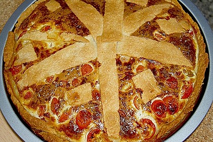 Pikante Kirschtomaten - Tarte 2