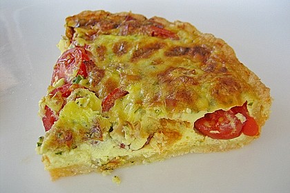 Pikante Kirschtomaten - Tarte 5