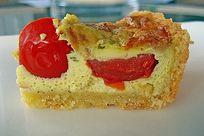 Pikante Kirschtomaten - Tarte 6