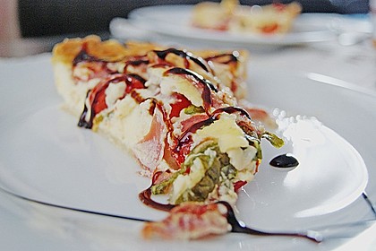 Pikante Kirschtomaten - Tarte 8