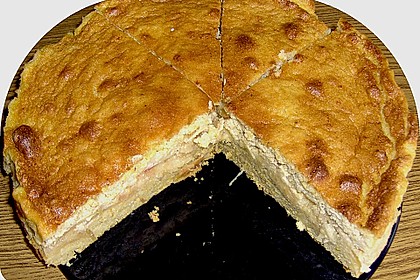 Apfel - Hefekuchen mit Schmandguss 1