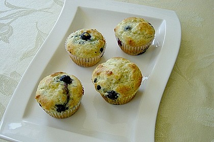 Blueberry - Sauerrahm - Muffins 8