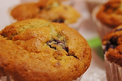 Blueberry - Sauerrahm - Muffins 12