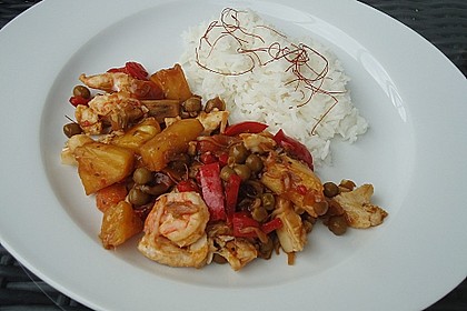 Garnelen aus dem Wok