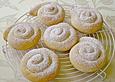 Br&ouml;tchen in Schneckenform