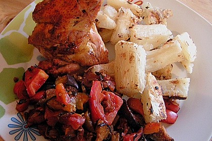 Auberginen - Tomaten - Paprika - Gem&uuml;se
