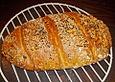 Knoblauchbrot mit Feta
