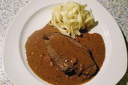 Geschmorte Hochrippe