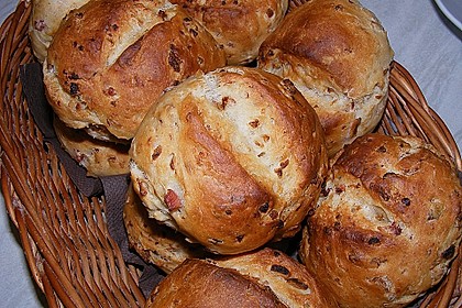 Siegfrieds Zwiebelbaguette oder Br&ouml;tchen