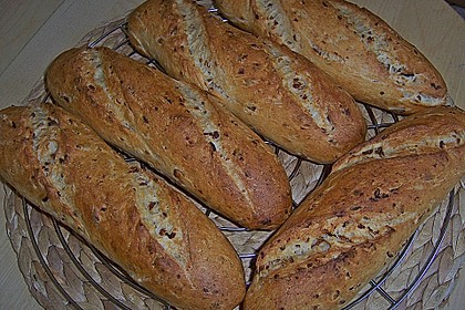Siegfrieds Zwiebelbaguette oder Br&ouml;tchen 2
