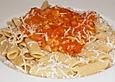 Feurige Linsenbolognese