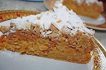 Apfelkuchen mit Sauerrahm 1
