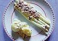 Spargelauflauf aus rohem Spargel