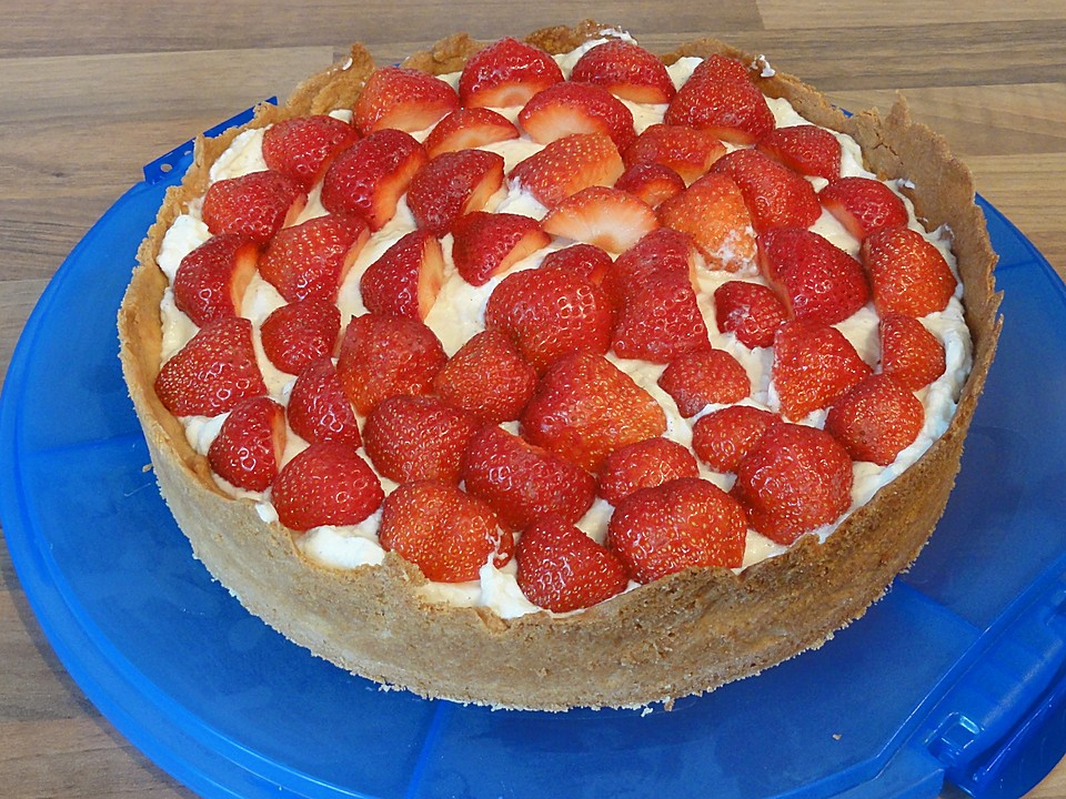 Erdbeer - Mascarpone - Kuchen (Rezept mit Bild) von cremehase | Chefkoch.de