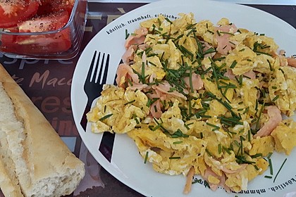 Rührei mit Räucherlachs 5