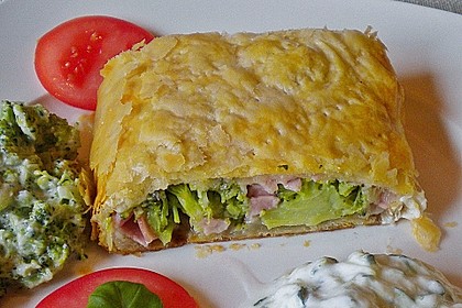 Brokkolistrudel 16