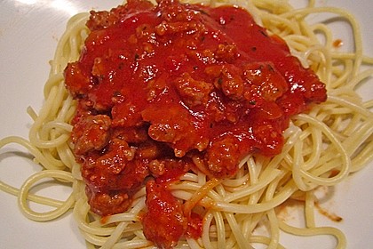 Spaghetti Bolognese 1
