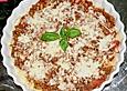 &Uuml;berbackener Spaghettiauflauf, italienisch