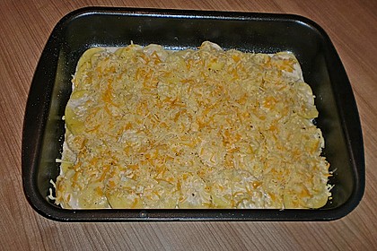 Kartoffelgratin 1