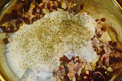 Rote Bete - Wurstsalat 1