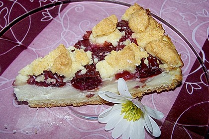 Kirschkuchen mit Streuseln
