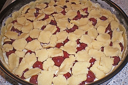 Kirschkuchen mit Streuseln 3