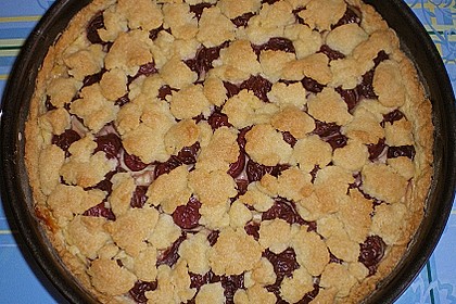 Kirschkuchen mit Streuseln 4