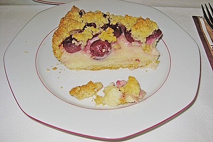 Kirschkuchen mit Streuseln 12