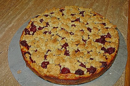 Kirschkuchen mit Streuseln 13