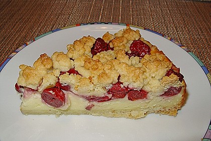 Kirschkuchen mit Streuseln 14