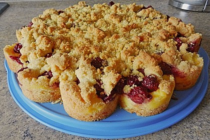 Kirschkuchen mit Streuseln 22