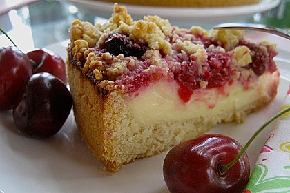 Kirschkuchen mit Streuseln 23