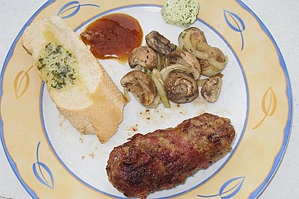 Cevapcici (Hackw&uuml;rstchen) im Speckmantel 5