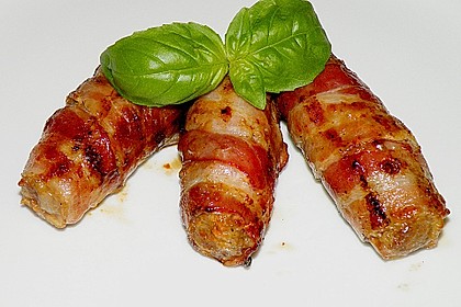 Cevapcici (Hackw&uuml;rstchen) im Speckmantel 6