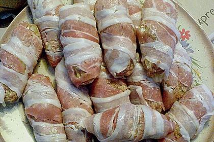 Cevapcici (Hackw&uuml;rstchen) im Speckmantel 24