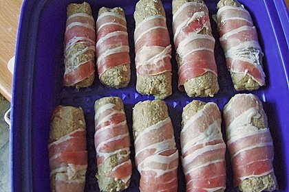 Cevapcici (Hackw&uuml;rstchen) im Speckmantel 26