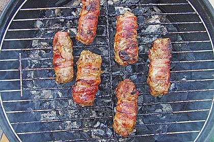 Cevapcici (Hackw&uuml;rstchen) im Speckmantel 27
