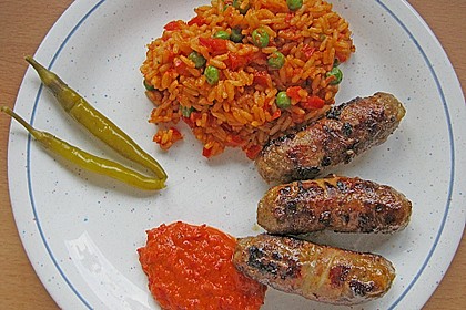 Cevapcici (Hackw&uuml;rstchen) im Speckmantel 36