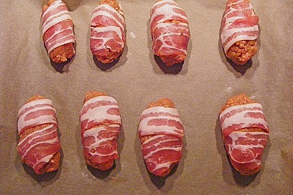 Cevapcici (Hackw&uuml;rstchen) im Speckmantel 39