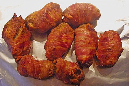 Cevapcici (Hackw&uuml;rstchen) im Speckmantel 40