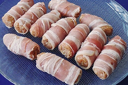 Cevapcici (Hackw&uuml;rstchen) im Speckmantel 44