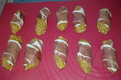 Cevapcici (Hackw&uuml;rstchen) im Speckmantel 49