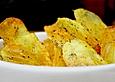 Feurige Kartoffelchips